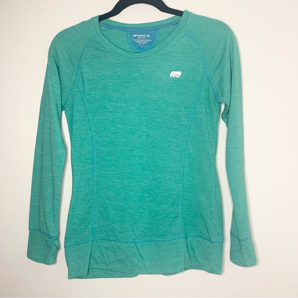 Marika Tek | Dry-Wik Long Sleeve Crew Neck Fitness Top - Small